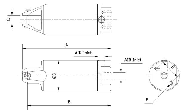 SPT - Cylinder / Pneumatic Nipper Body