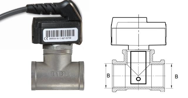Pressure / Temperature Sensor Type PS - For Inlet Piping