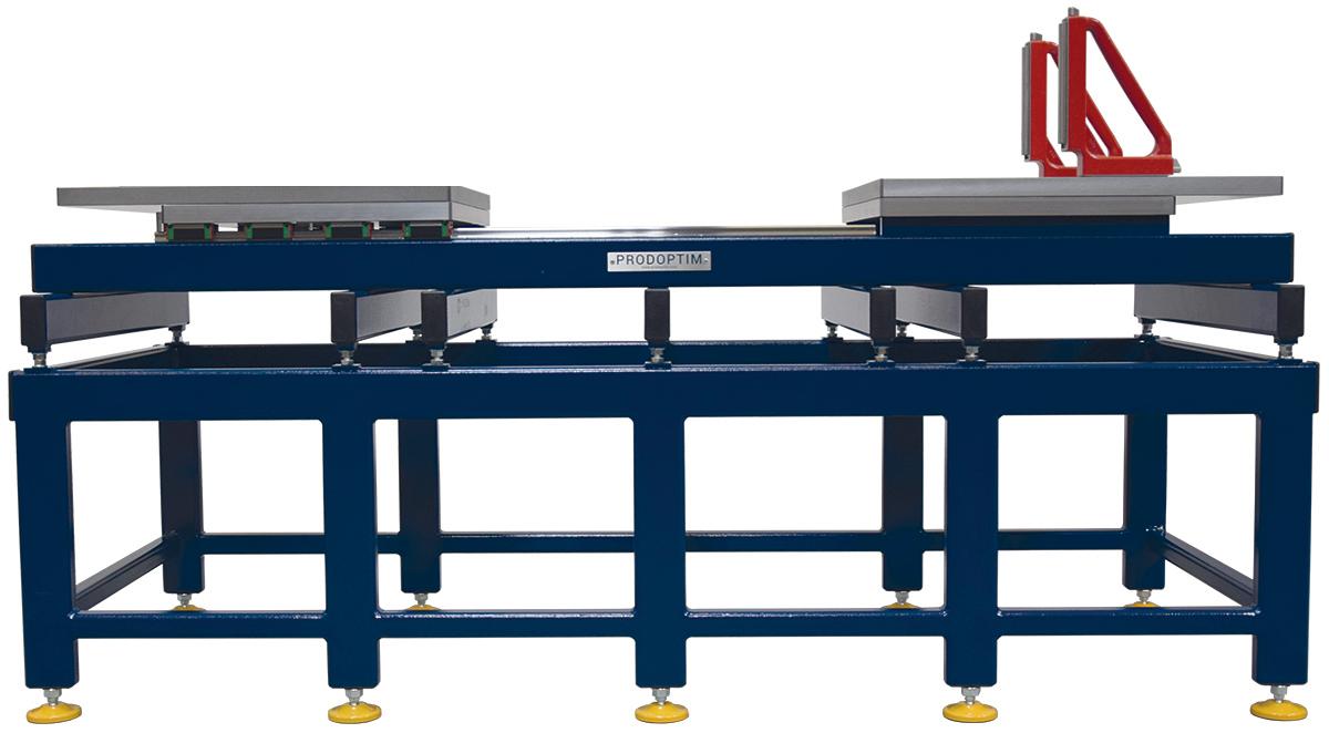 Mould Table with Magnetic Brackets 6 Tons